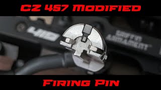 CZ 457 Bolt Upgrades and Modified Firing Pin [upl. by Ziza349]