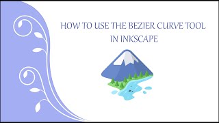 How to Use the Bezier Curve Tool in Inkscape [upl. by Zillah]