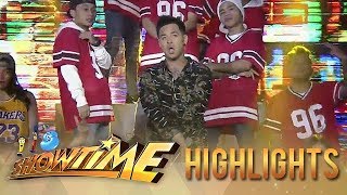 Geo Ong performs his trending rap song quotPekeng Kaibiganquot  Its Showtime [upl. by Naillil]