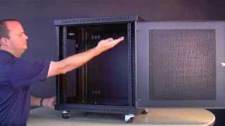 12U Wallmount Rack Enclosure from Tripp Lite  SRW12US [upl. by Hazlip]