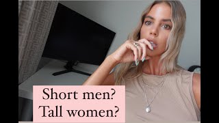 Short men Tall women Does height matter Online Dating Advice [upl. by Enelehs9]