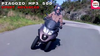 Piaggio MP3 500 Sport Advanced 2021 [upl. by Anayit]