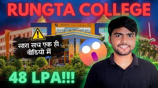 Rungta College  Complete Review 2024  Campus Life Placements Fees amp More  informacademy [upl. by Doowrehs]