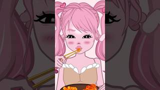 Cute Axo eating 😋 animation eating [upl. by Einnad895]