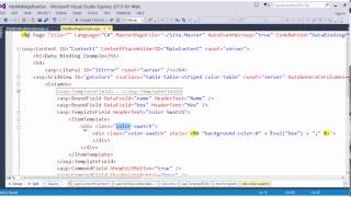 Introduction to ASPNET Web Forms Grid View Control amp Data Binding [upl. by Arahahs]