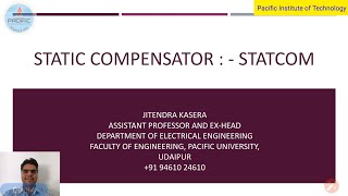 Static Synchronous Compensator STATCOM [upl. by Nesyaj725]