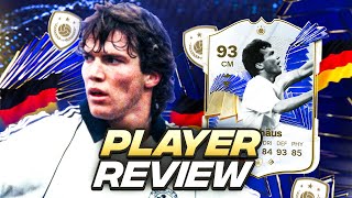 93 TOTY ICON MATTHAUS SBC PLAYER REVIEW  FC 24 Ultimate Team [upl. by Schrick]