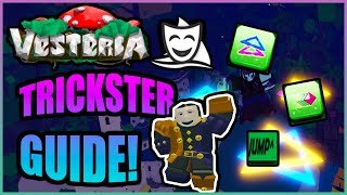 Vesteria  Trickster Guide StatSkills Equipment Tips and Tricks [upl. by Pich]