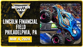 Monster Jam Philadelphia PA Full Event  May4 2024  Stadium Championship East [upl. by Eelrefinnej580]