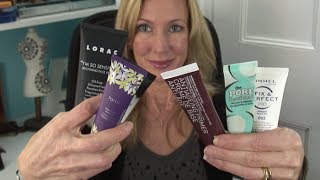 Testing Makeup Primers  For Mature Skin [upl. by Lodie]