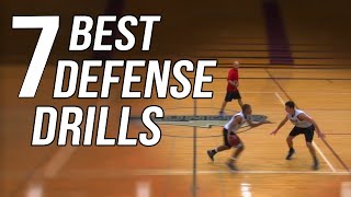 The 7 Best Defense Drills For Basketball  From Top Defensive Expert [upl. by Remmer116]