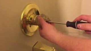 How to adjust the scald guard on a Delta Faucet [upl. by Gerri]