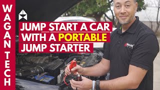 How To Jump Start a Car With a Portable Jump Starter  iOnBoost V10 amp V8  lipo jumper [upl. by Annaegroeg194]