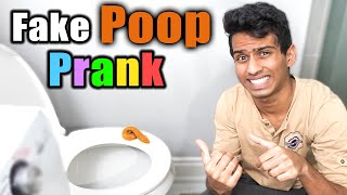 FAKE POOP 💩 PRANK ON BROTHER ⁉️😂  VelBros Tamil [upl. by Ondrej]