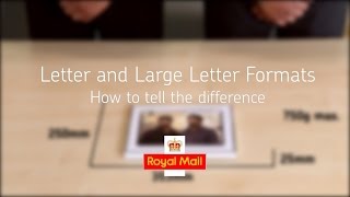 Help and support  How to tell the difference between Large Letter and Parcel formats [upl. by Noyad756]