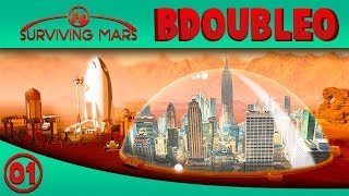 Building a City on Mars  Surviving Mars Ep 1 [upl. by Henrique]