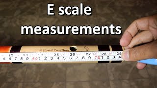 punam flutes E scale base measurements  HINDI [upl. by Juna]