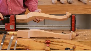 Making Cabriole Legs with Dave Heller Part 1 [upl. by Aidan]