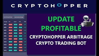 Update How to Make Profit Using CryptoHopper Arbitrage Crypto BTC Bitcoin ETH Ethereum Trading Bot [upl. by Eednil]