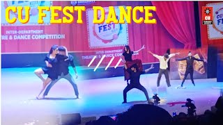 CU FEST  Dance Performance in Chandigarhuniversity [upl. by Schacker]