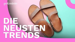 SchuhTrends Diese Sandalen lieben jetzt alle FashionProfis [upl. by Aihsekat]