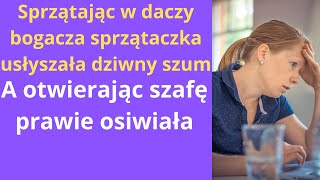 Sprzątając w daczy bogacza sprzątaczka usłyszała dziwny szum a otwierając szafę prawie osiwiała [upl. by Inohtna]