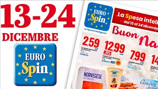 VOLANTINO EUROSPIN dal 13 al 24 DICEMBRE 2021 [upl. by Longo184]