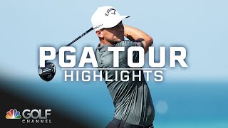 PGA Tour highlights Butterfield Bermuda Championship Round 1  Golf Channel [upl. by Jeminah602]