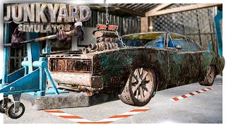 NEW  Finding Treasure in Abandoned Cars While Renovating  Junkyard Simulator Gameplay [upl. by Schlicher]