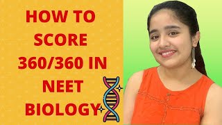 HOW DID I SCORE 360360 IN NEET BIOLOGY  700720 IN NEET 2020  Mitali Sharma [upl. by Geof]