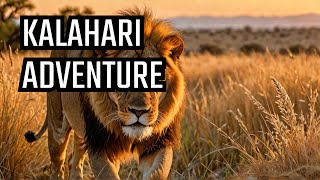 Kalahari Desert Epic 4K Wildlife Adventure [upl. by Idnic]