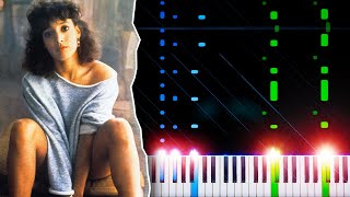 Shes a Maniac from Flashdance  Piano Tutorial [upl. by Javed]