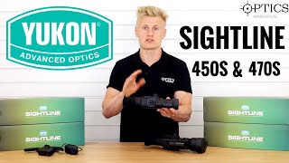 Yukon Sightline 450S And 470S Digital Night Vision Scope  Quickfire Review [upl. by Rednasxela]