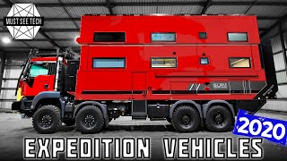 10 AllNew Expedition Vehicles and Overlanding Trucks for Extreme Explorations in 2020 [upl. by Anitreb]