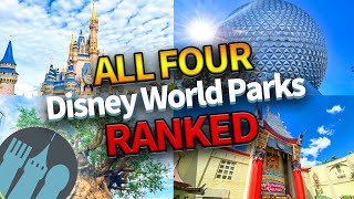 All Four Disney World Parks RANKED [upl. by Garrott]