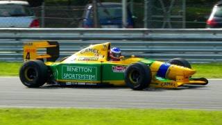 1992 Benetton B192 F1 V8 Engine PURE SOUND  Ex Schumacher Formula 1 Car [upl. by Vidovic328]