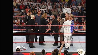 Evolution amp Team Bischoff Segment After Survivor Series  RAW Nov 17 2003 [upl. by Orferd949]