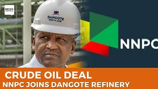 NNPC Seeks Permanent Role in Dangote Refinery [upl. by Ahseer]