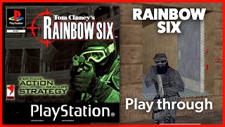 Tom Clancys Rainbow Six  Longplay  HD Playstation 1  No commentary  60FPS [upl. by Merdith]