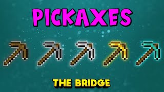 PICKAXES GUIDE The Bridge  Jartex Network  MINECRAFT [upl. by Elatan]