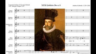 Andrea Gabrieli  Jubilate Deo 1587 [upl. by Assiran]