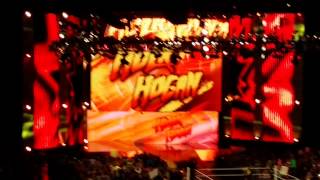 WWE SummerSlam  SignatureHulk Hogan entrance [upl. by Rhodie]