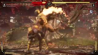 MK11 Scorpion Misery blade in use [upl. by Kobylak]