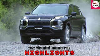 2022 Mitsubishi Outlander PHEV Highlights [upl. by Nahgiem261]