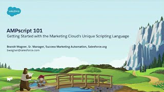 AMPscript 101 Getting Started with the Marketing Clouds Scripting Language [upl. by Gerhard]