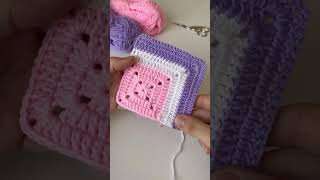 EASY CROCHET 💕👌 How to crochet a granny square for beginners  Step by Step crochet tutorial [upl. by Granniah]