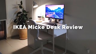 IKEA Micke Desk Review [upl. by Brathwaite]