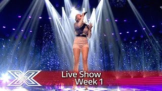 Can Saara keep her place in competition with Alive  Results Show 1  The X Factor UK 2016 [upl. by Vanessa827]