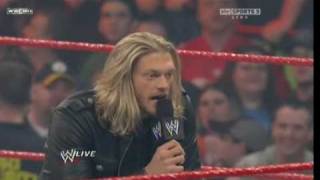 Edge Attacks Chris Jericho [upl. by Aneahs]