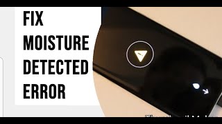 How to fix “Moisture detected” error on Samsung Galaxy S10 S10 S20 S20 NOTE 20 S21 S21 S22 S22 [upl. by Mcwherter]